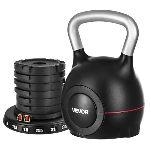 VEVOR Kettlebell réglable 20kg