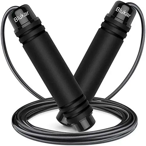 Blukar Speed Jump Rope Corde à Sauter Réglable 3M