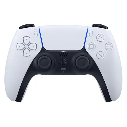 Sony Official PlayStation 5 - DualSense Wireless Controller - White - EN/FR/AR (PS5)