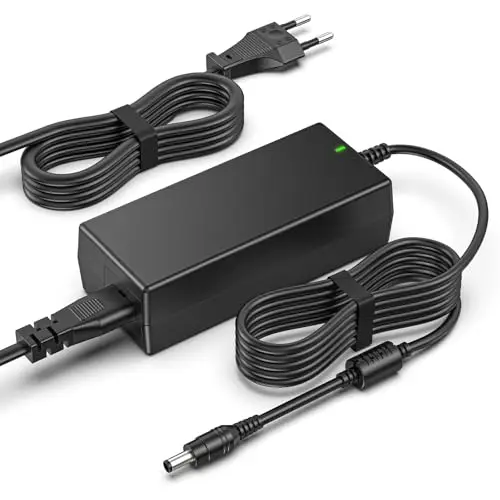 shefor Chargeur 24V Compatible avec Logitech Racing Wheel G920 G923 G940 G25 G27 G29 GT Microsoft Wireless Xbox 360 E-X5C19 EX5C19 841-000038 PS3 G25 190211-0010 190211-A030 Adaptateur Secteur