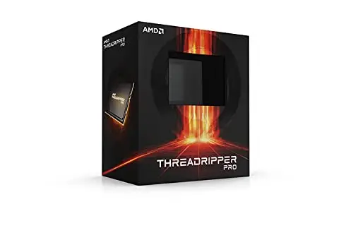 AMD Ryzen Threadripper PRO Processeur 5995WX (64 Coeurs/128 Threads, 280W TDP, Socket SWRX8, Cache 288 Mo, jusqu'à 4.5 GHz fréquennce Boost, sans Ventilateur)