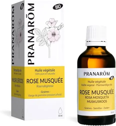 Pranarôm rose musquée huile végétale bio 50ml