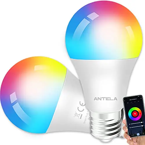 ANTELA Ampoule LED Connectée E27