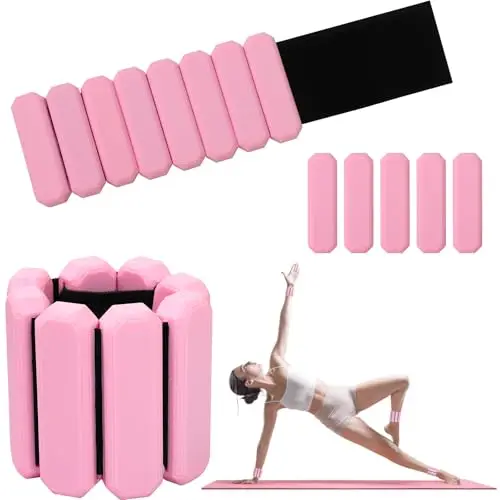 Poids De Poignet Réglables Poids De Cheville Pour Poids Poignet En Ankle Weights Pour Exercice Yoga Danse Barre Pilates Cardio Aérobic Marche