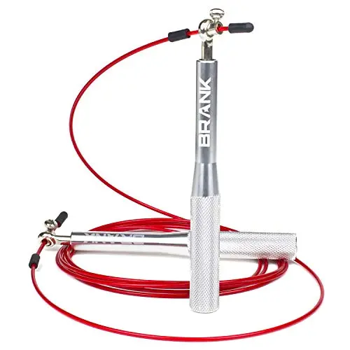 BRANK SPORTS Corde à Sauter Vitesse Crossfit Aluminium