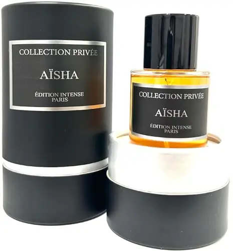 Parfum CP-AÏSHA Collection Privée ÉDITION INTENSE, Idée Cadeau, un parfum longue durée et unisexe de 50 ml, fabriqué en France (AÏSHA)