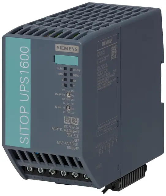 Siemens SITOP Power – Sai module Ethernet/PROFINET ups1600 40 A
