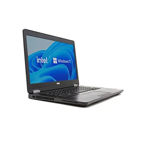 Ordinateur portable Dell Latitude E5470 Windows 11 i5 jusqu'à 3,00 GHz Écran 14" HD 16 Go RAM DDR4 256 Go M.2 HDMI VGA USB 3.0 (reconditionné)