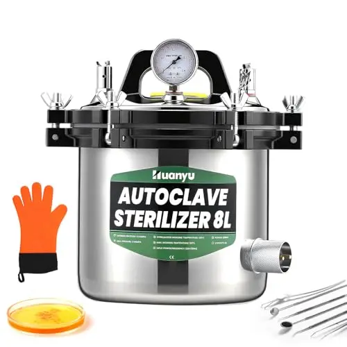 Huanyu Stérilisateur Autoclave 8L
