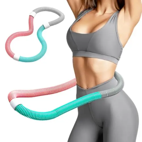 Gohytal Hula Hoop Fitness Lesté Pliable Adulte
