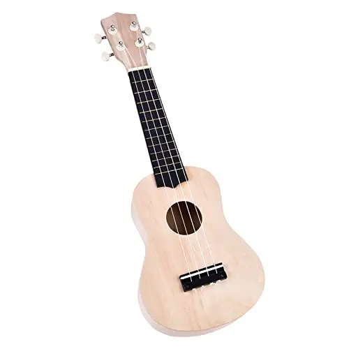 Kit de bricolage ukulélé de 53 cm, 4 cordes soprano, ukulélé pour enfants, adultes, débutants, de l'enfant, fabriqué en bois de tilleul naturel