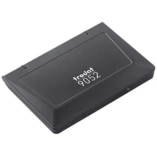TRODAT Tampon encreur 9052 110 x 70 mm Noir