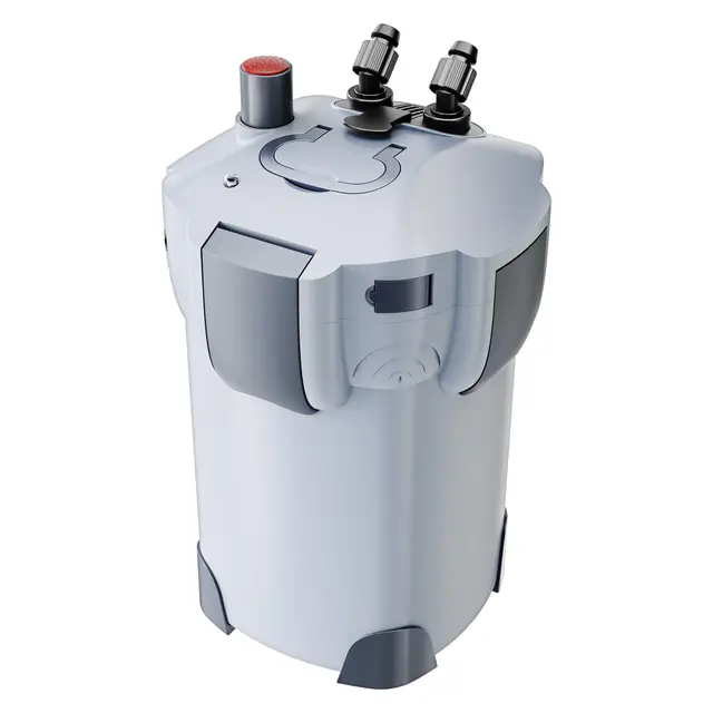 SunSun HW-403B Filtre extérieur pour Aquarium, débit 1400 l/h, 9 W UVC et 3 Étapes de Filtration, Matériaux et Pompe, Filtre Externe