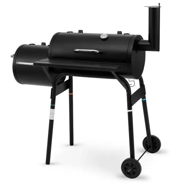 Gril à charbon Tepro Smoker Wichita, surface de cuisson : environ 54 x 30 cm
