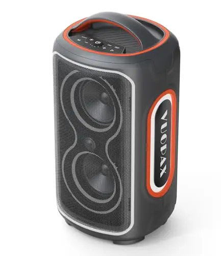 Enceinte Bluetooth Puissante Portable, 200W Ultra-Bruyant Enceinte De Fête Bluetooth avec Lumières LED,Bass Boost,24H,BT5.4,TWS,IP65 Étanche pour Extérieur - Idéal pour Voyage, Plage, Camping