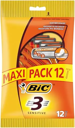 BIC 3 Sensitive Rasoir Jetable