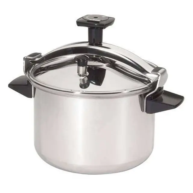 Unbranded 1998006 AUTHENTIQUE SEB TEFAL Cocotte Minute Acier Inoxydable Inox 27 x 27 x 25 cm 6 L