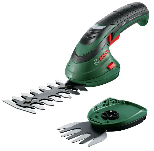 Bosch Taille-Herbes sans Fil - Isio Set (3,6 V, Longueur de Lame 12 cm, capacité de Coupe 8 mm)