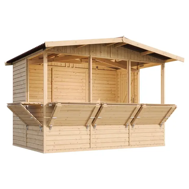 timbela m150b abri jardin bois 6,03 m²