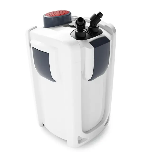 SunSun HW-703B Filtre extérieur pour Aquarium, débit 1400 l/h, 9 W UVC et 3 Étapes de Filtration, Matériaux et Pompe, Filtre Externe