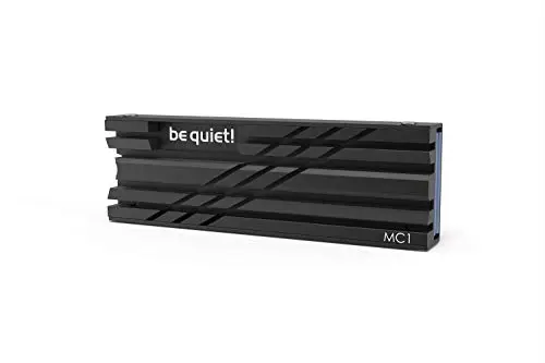 be quiet! MC1 pour SSD M.2, permet une vitesse de lecture et d’écriture maximale, pour modules M.2 2280 simple face et double face, BZ002