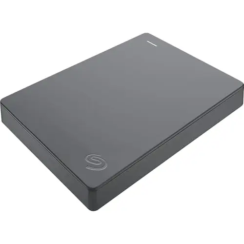 Seagate Basic, 1 To, Disque Dur Externe 2, 5", USB 3.0, PC portable, Gris (STJL1000400)