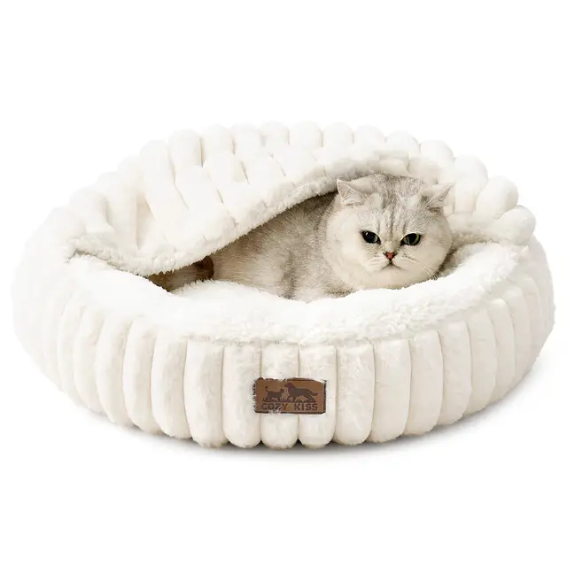 COZY KISS Lit pour Chat Rond