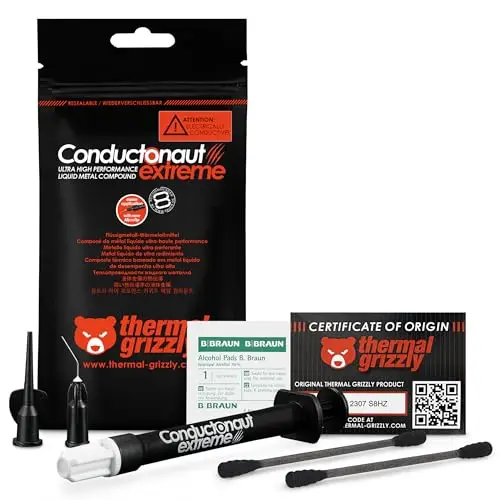 Thermal Grizzly Conductonaut Extreme Flüssigmetall-Wärmeleitpaste - 1 Gramm