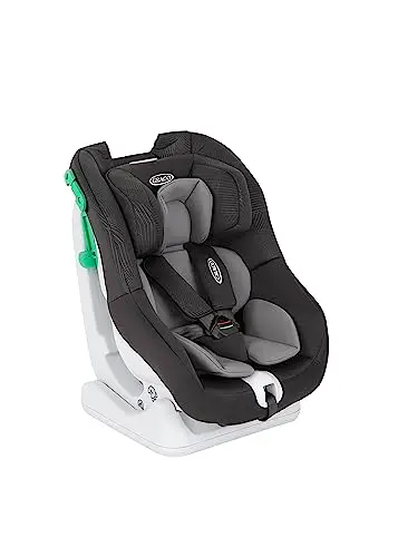 Graco Extend LX R129, siège-auto convertible 2-en-1, de 40 à 105 cm (de la naissance jusqu'à environ 4 ans), Noir, Midnight