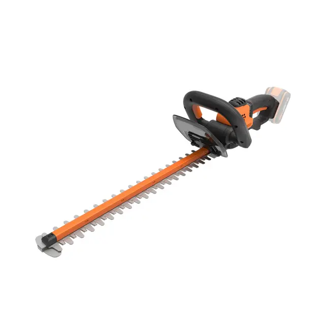 WORX - Taille-Haies sans Fil 20V - Poignées avec 2 Positions - Lame de 45 cm - Avec Lame Double Action - Compatible avec Outils Powershare - WORX WG261E.9 (livré sans batterie ni chargeur)