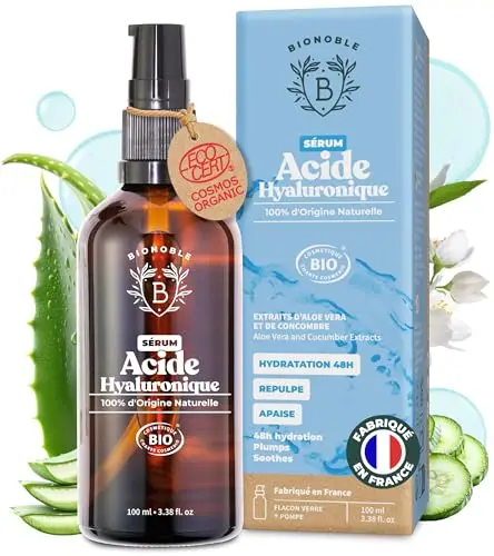 BIONOBLE Sérum Acide Hyaluronique Pur Bio Visage 100 ml