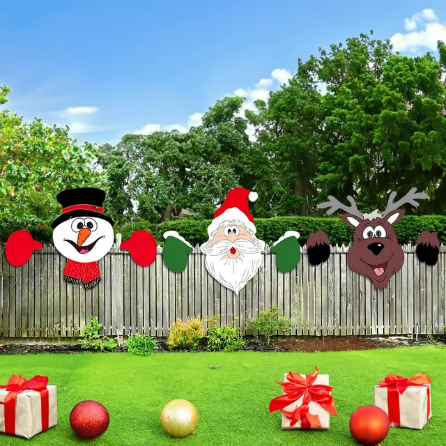 ZEXUPORIUM43 Décorations de Noël Extérieures
