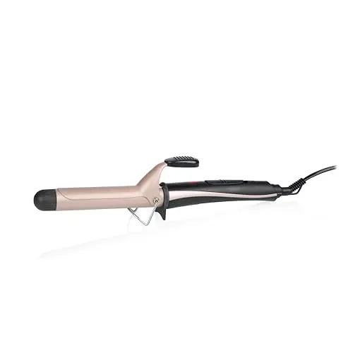 Tristar Fer à Boucler – Revêtement Céramique – jusqu'à 180 °C en 60 sec – Cordon d'Alimentation Rotatif à 360° – ⌀ 2,5 cm – HD-2421