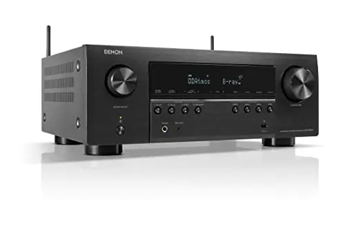 Denon AVR-S970H Amplificateur Home Cinéma 7.2 Canaux avec Dolby Atmos, DTS:X, HDMI 8K, Bluetooth, Wi-FI, AirPlay 2, HEOS Multiroom, Compatible Alexa - Noir