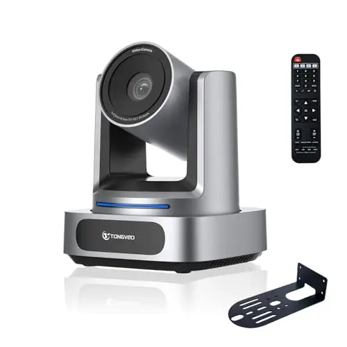 Caméra PTZ 4K avec suivi automatique de l'IA, zoom optique 3x, grand angle 92°, USB 3.0 et HDMI. Caméra de salle de conférence en 4K, compatible avec zoom, OBS, équipes d'église, service éducatif et