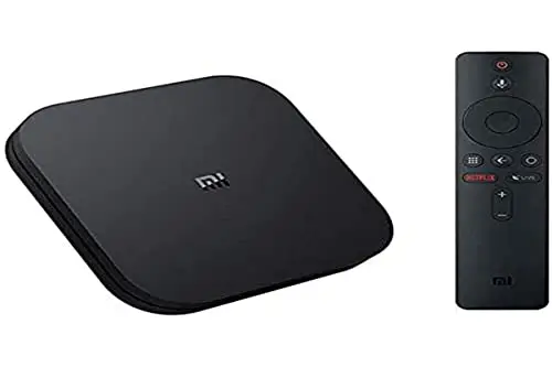 Xiaomi Mi Box S (Version UE) Lecteur multimédia 4K Ultra HD avec télécommande Google Assistant, Bluetooth, HDR 4K, Audio Dolby, DTS HD, Android 8.1 Noir
