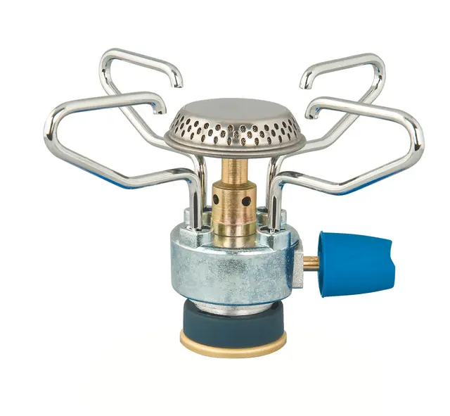 Campingaz Bleuet Micro Plus, réchaud 1 brûleur pour camping et festivals, manipulation simple, Bleu