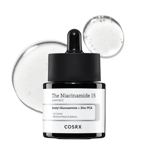 COSRX Niacinamide 15% Sérum, Réduit les Pores Dilatés, Soulagement des Rougeurs, Traitement Correcteur de Décoloration, 20 ml, Non Testé sur les Animaux, Korean Skincare