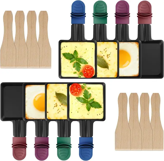 IPOW Set 8 Poêlons Raclette