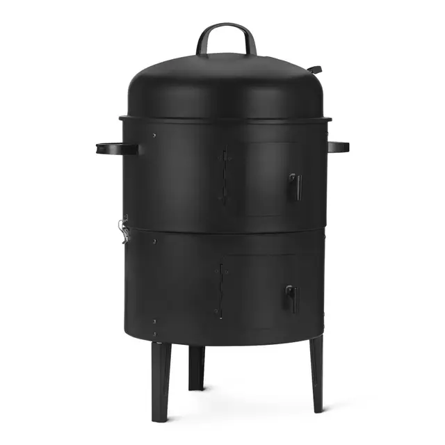 Amazon Basics Fumoir d'extérieur, 1 pièce, 40.6 cm, Noir