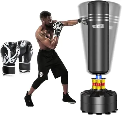 Dripex Sac de Frappe Autoportant 175cm