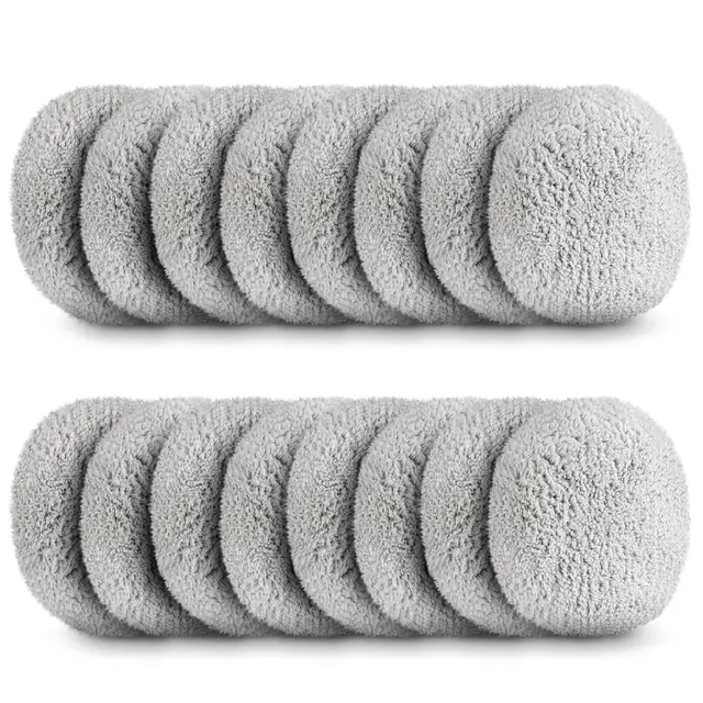 Chiffons pour Robot de Nettoyage de Vitres,16 Pièces Nettoyeur Chiffon Microfibre,Nettoyeur de Vitre Chiffon en Microfibre, réutilisables, Accessoires lavables pour Hobot 188/188C/198/358