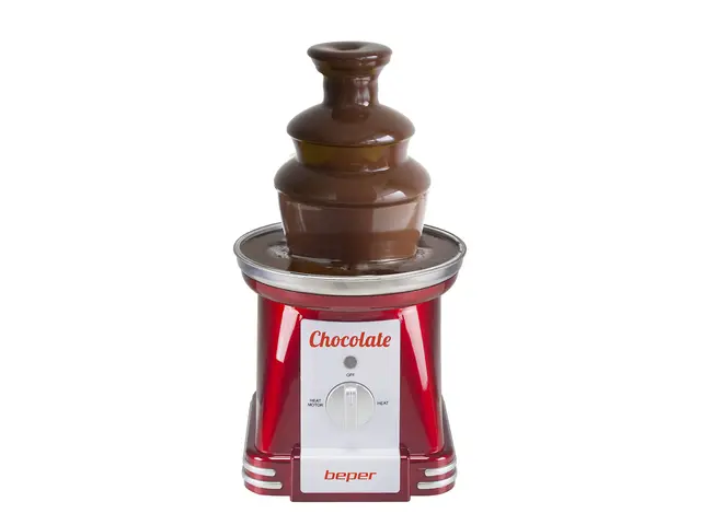 BEPER P101CUD200 Fontaine Chocolat en cascade à 3 niveaux - Appareil Fondue Chocolat 750 ml XXL