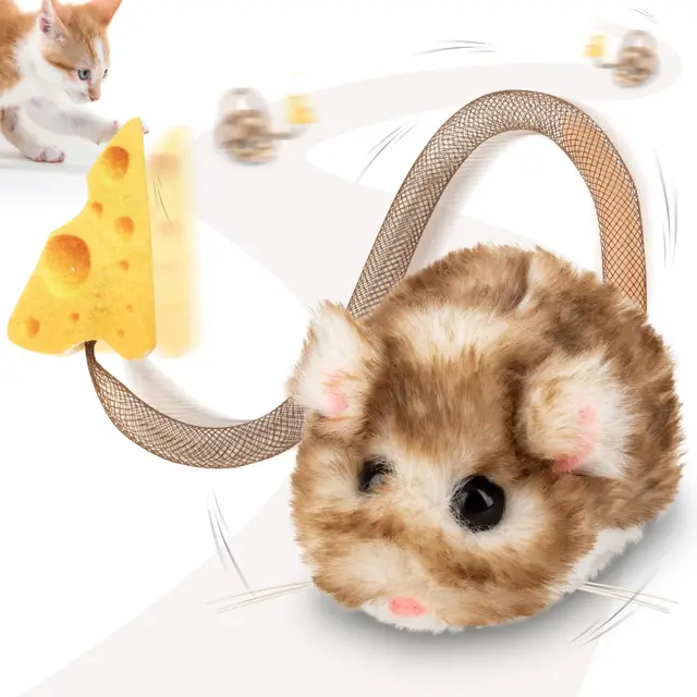 migipaws souris electrique jouet chat