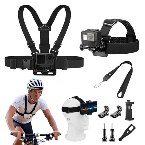 dellyy kit accessoires caméra action