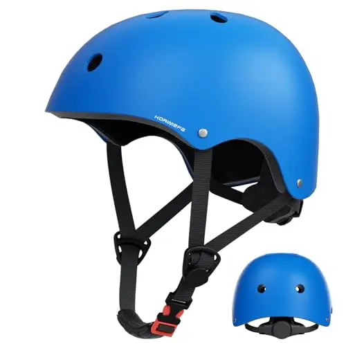 KORIMEFA Casque Vélo Enfant Filles Garçons 3-13 Ans Casque de Sécurité pour Filles Garçons Protection Trottinette Skateboard Roller Enfant pour