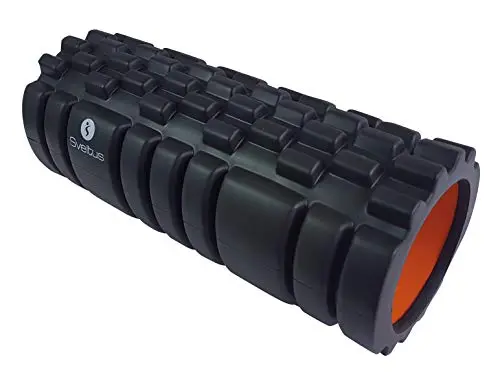 Sveltus Rouleau de Massage Noir/Orange