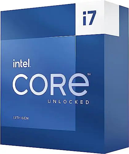 Intel Core i7-13700K Processeur de Bureau 16 cœurs (8 P-Cores + 8 cœurs E-Cores) 30M Cache, jusqu'à 5,4 GHz
