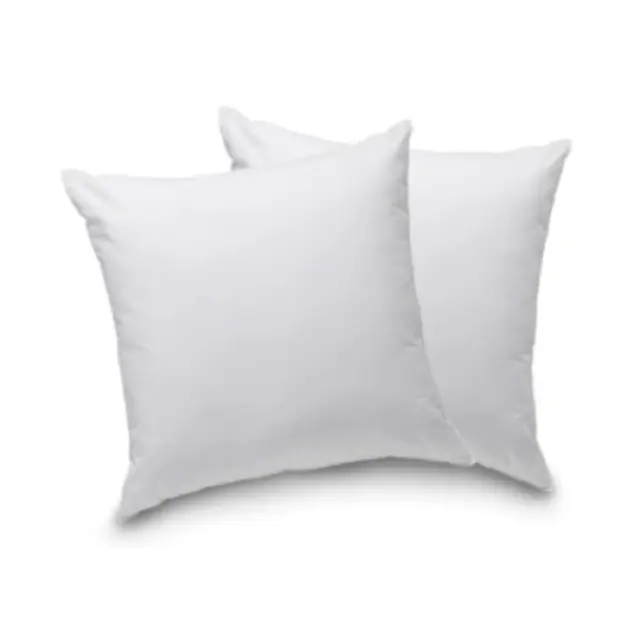 Blanrêve - Lot de 2 Oreillers Confort - Fibres synthétiques - Blanc - 60x60 cm