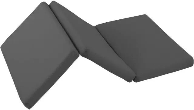 MICAMAMELLAMA Matelas en Mousse 60x120 grosseur 6cm, pour Berceau de Voyage Pliable en 3 Parties, Housse 3D Anti Étouffement, Inclus Le Sac de Transport. (Gris)